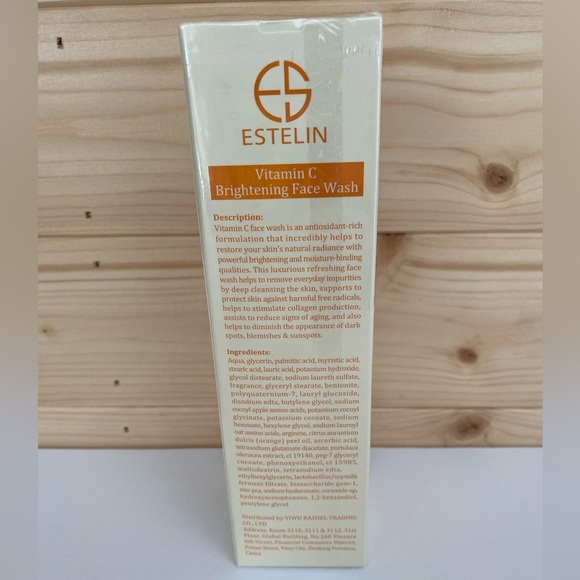 ESTELIN Sealed Original Packaging 100g/3.52 Oz Vitamin C Brightening Face Wash - Picture 3 of 6